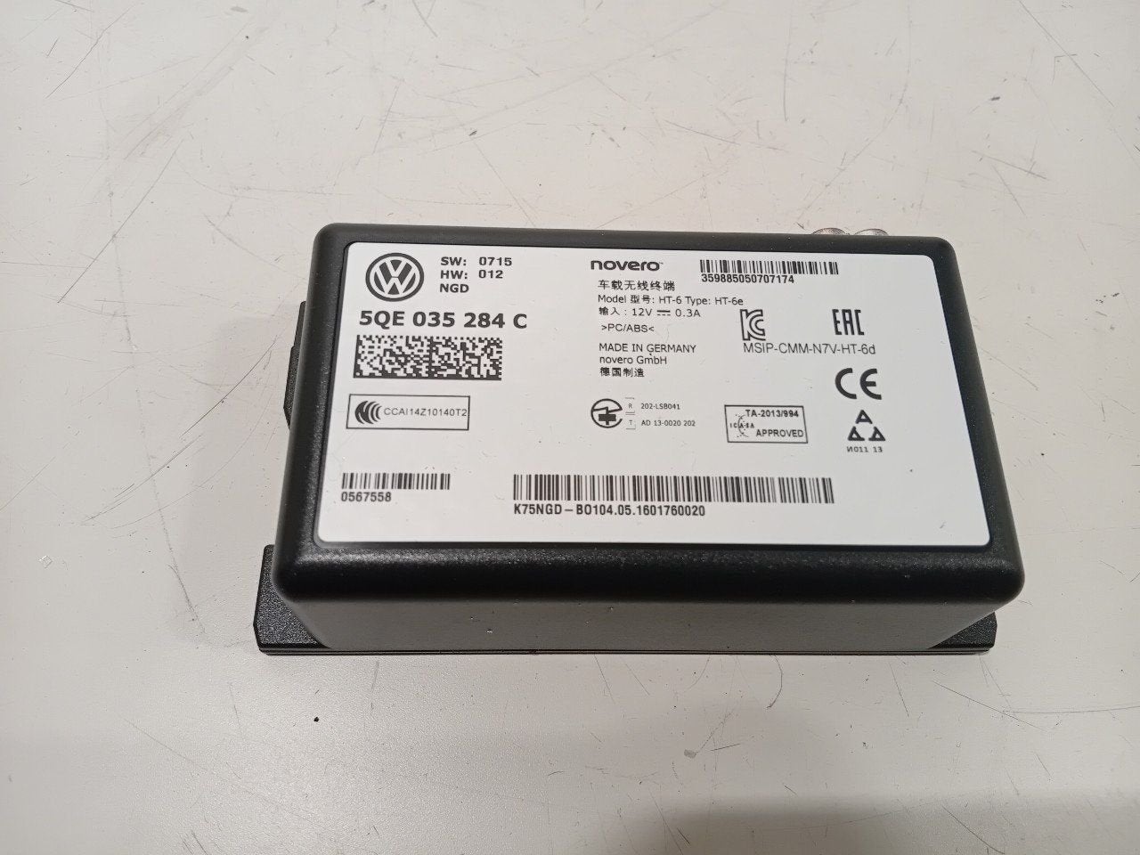 Bluetooth control module Volkswagen Golf, Auto diversen, Autoradio's, Ophalen of Verzenden, Van der Ven Autorecycling B.V., Onderdelen@venauto.nl