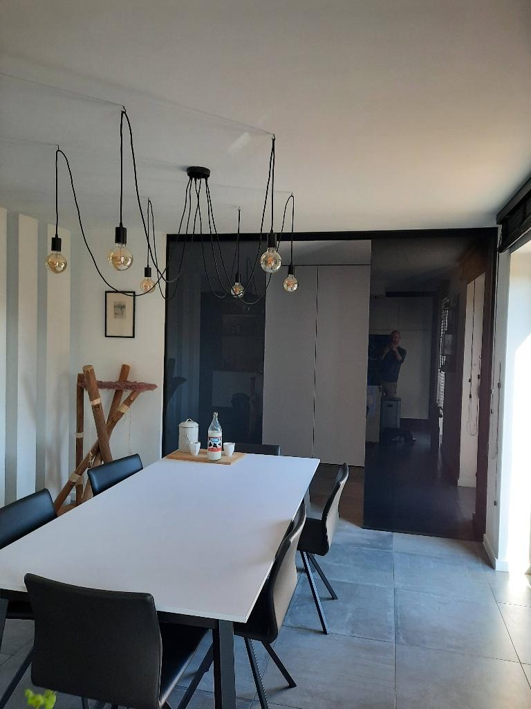 Plafondlamp - spin - 6 punten, Huis en Inrichting, Ophalen, Zo goed als nieuw, Metaal, Modern
