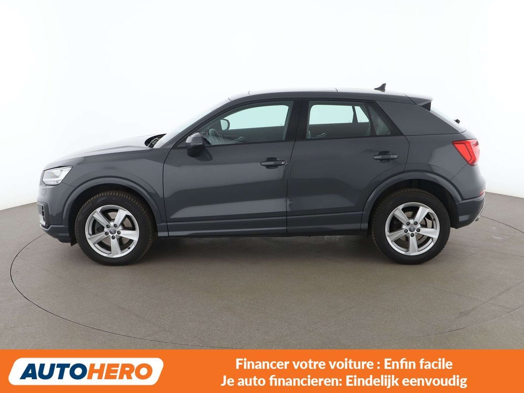 Audi Q2 2.0 TDI quattro Sport (année de construction 2017), Cuir, Argent ou Gris, Achat, 1968 cm³