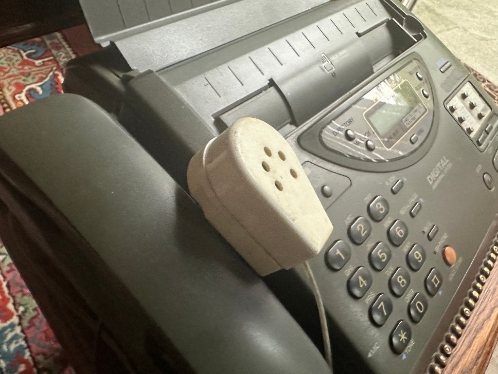 Fax en telefoon, Télécoms, Enlèvement, Comme neuf, Combiné Téléphone Fax