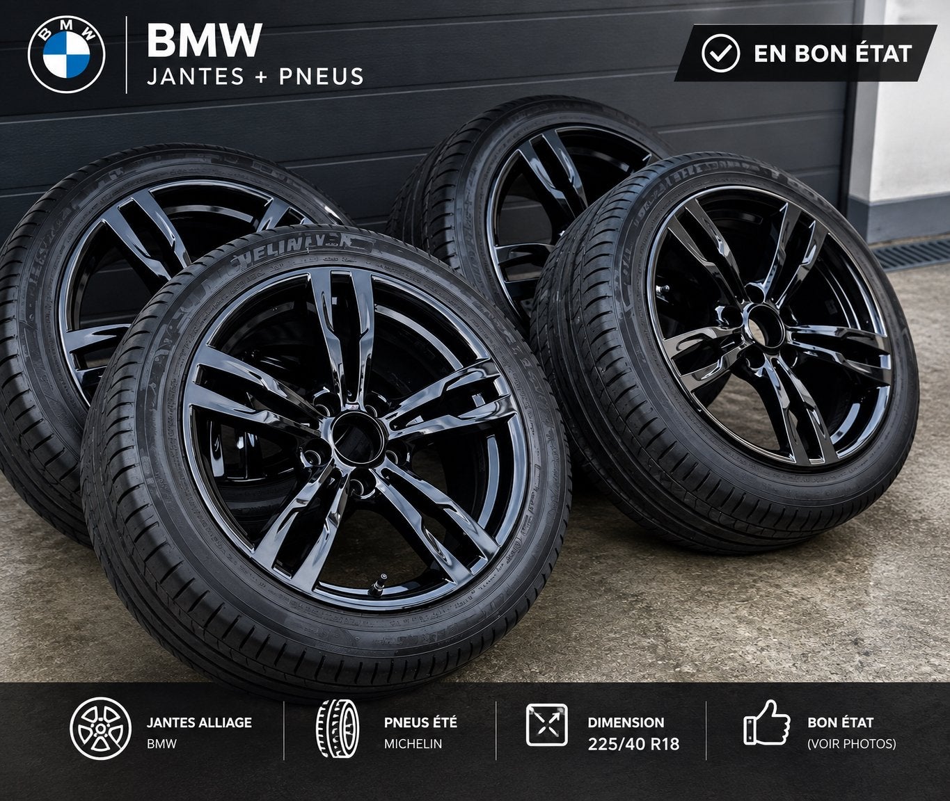 Jantes bmw pack m d’origine, Autos : Pièces & Accessoires, Enlèvement, Pneus et Jantes