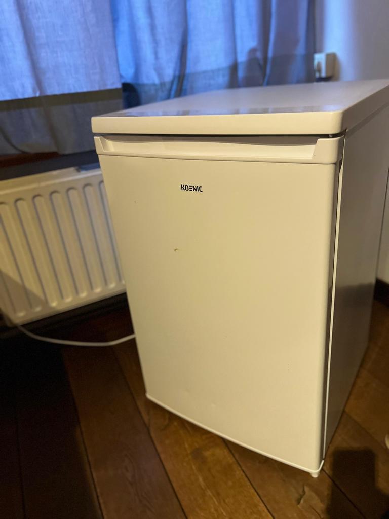 Mini koelkast met vriesvak zo goed als nieuw stil en compact, Ophalen of Verzenden, Zo goed als nieuw