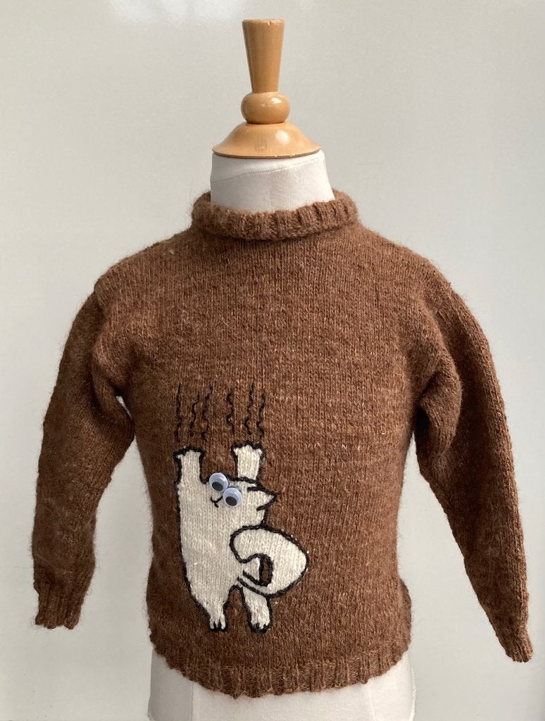 Nieuwe 100 % alpaca kinder trui, anti allergisch, Ophalen of Verzenden, Nieuw, Jongen of Meisje, Trui of Vest