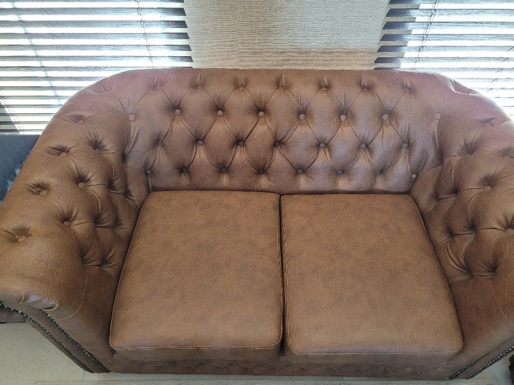 Zetels, Huis en Inrichting, Ophalen, 150 tot 200 cm, Chesterfield, Tweepersoons