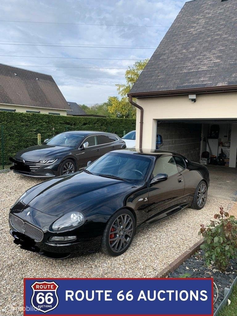 Maserati GranSport | 2005 | Route 66 Auctions, Gebruikt, Zwart, Bedrijf, Handgeschakeld