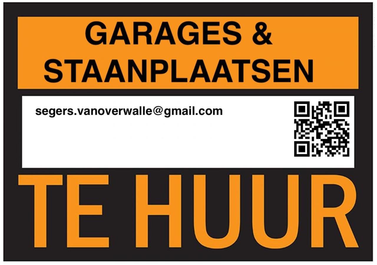 Nieuwbouw vorstvrije garageboxen & bewaakte staanplaatsen, Immo, Garages en Parkeerplaatsen, Provincie Oost-Vlaanderen