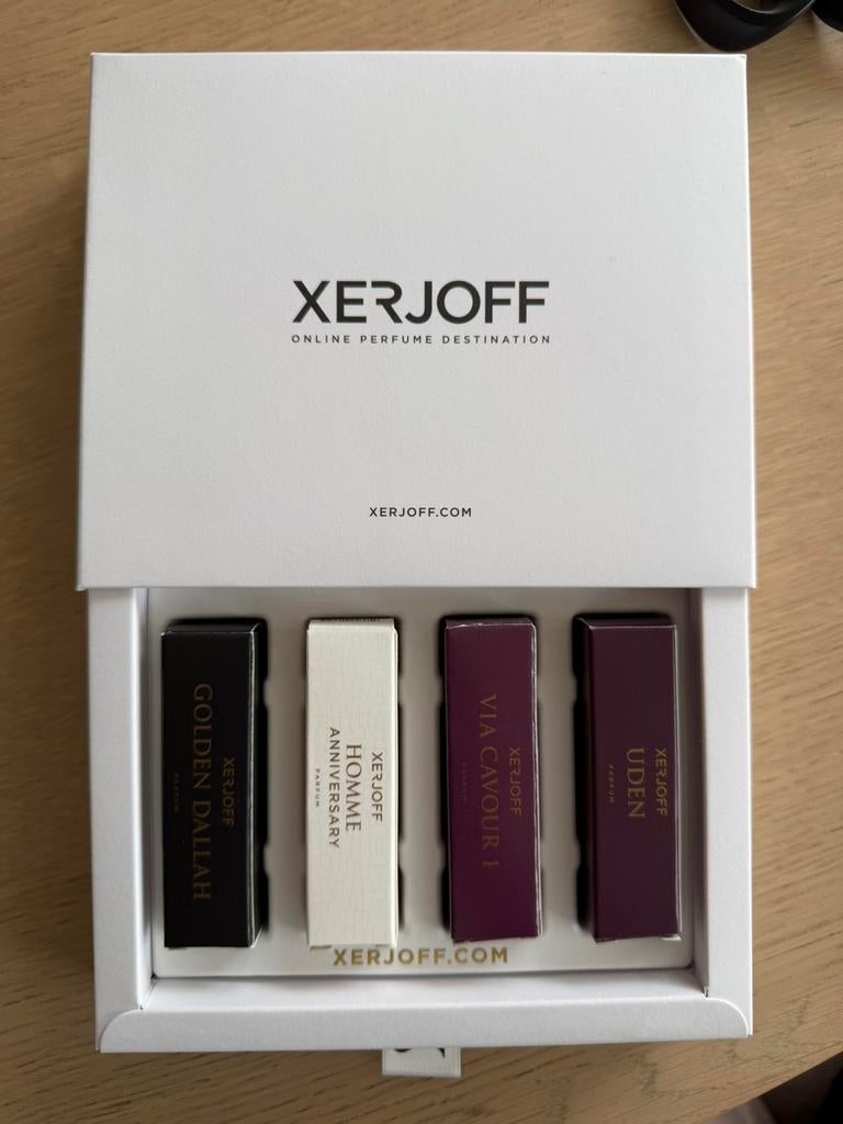 Xerjoff Sample Sets, Ophalen of Verzenden, Zo goed als nieuw