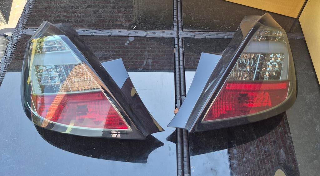 Opel corsa d 5 deurs led achterlichten smoke lens, Autos : Pièces & Accessoires, Enlèvement, Utilisé, Opel