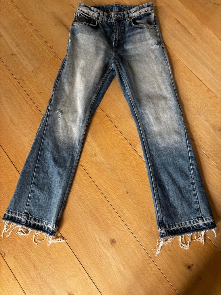 Zara flared blauw (38) (gloednieuw), Ophalen of Verzenden, Nieuw, Blauw, W36 - W38 (confectie 52/54)
