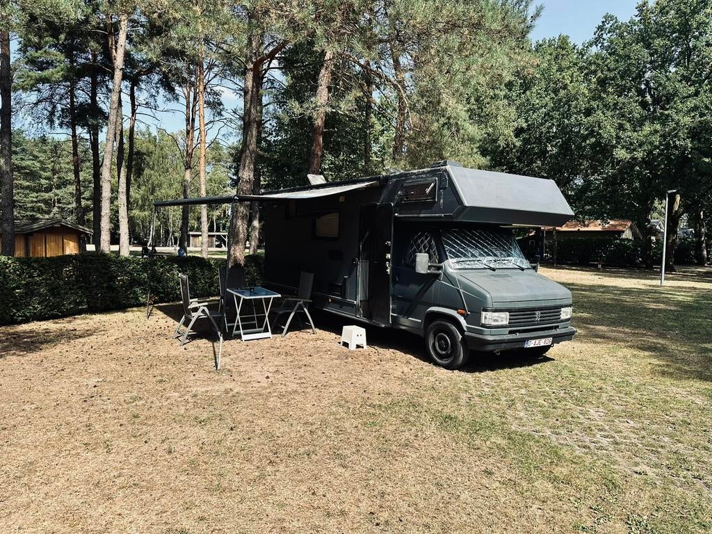 Peugeot J5 Alkoof Camper 2.5TD 129000km - Deels gerenoveerd, Caravans en Kamperen, Mobilhomes, Particulier, tot en met 4, Alkoof