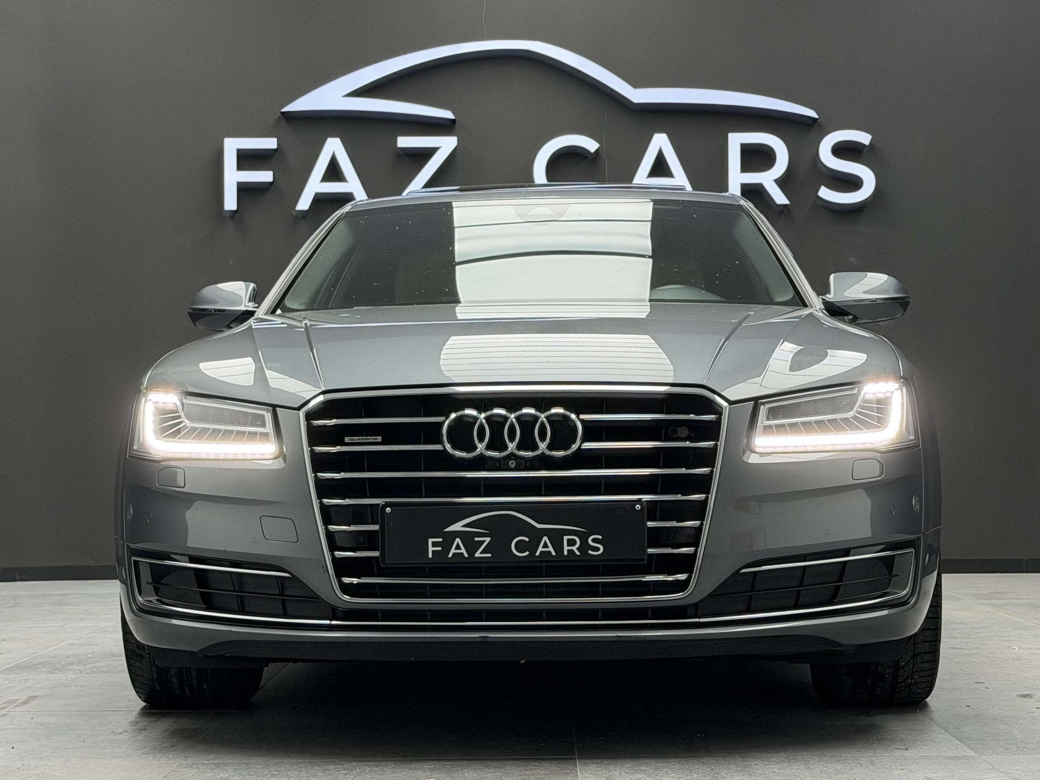Audi A8 3.0 TDi V6 Quattro Tiptronic * FULL OPTIONS *, Argent ou Gris, Entreprise, 6 cylindres, Automatique