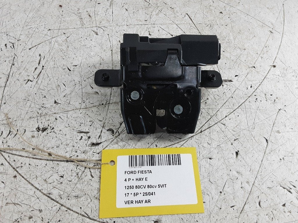 SERRURE COFFRE Ford Fiesta 6 (JA8) (8A61A442A66BE), Autos : Pièces & Accessoires, Haillon arrière, Henry-Ford-Straße  1
50735  Köln, DE