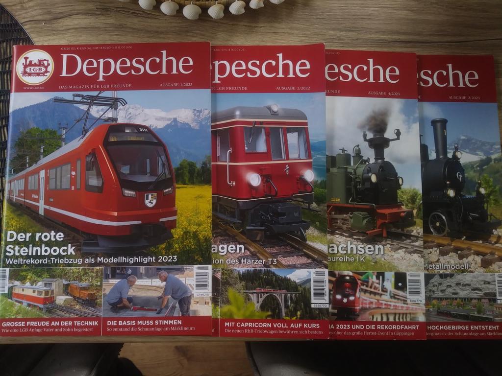 Lgb magazines, Hobby & Loisirs créatifs, Trains miniatures | Échelles Autre, Enlèvement ou Envoi, LGB