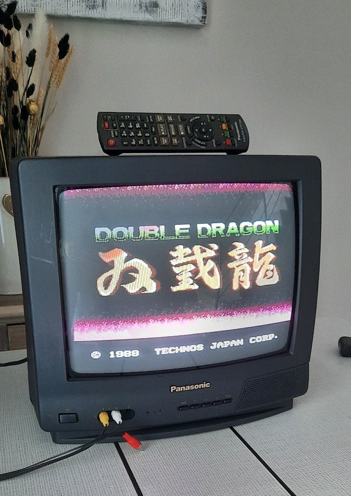 Portable Vintage Panasonic Color Tv, Audio, Tv en Foto, Vintage Televisies, Ophalen of Verzenden, Zo goed als nieuw, Minder dan 40 cm