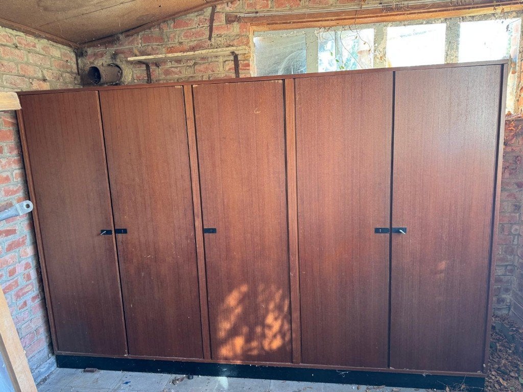 vintage kast, Huis en Inrichting, Ophalen, Met deur(en), Gebruikt, Vintage