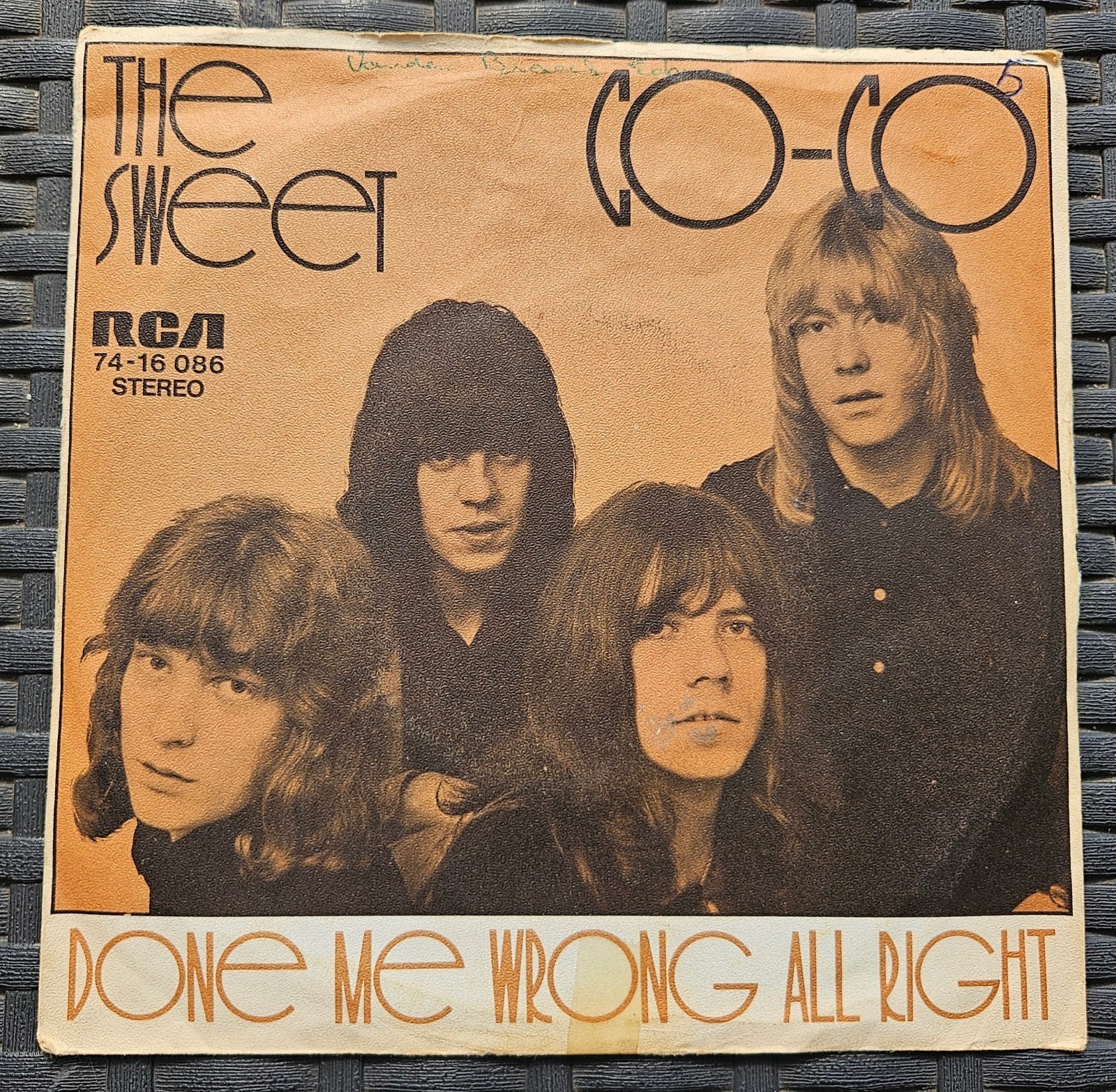 The Sweet 1971 Co-Co, Ophalen of Verzenden