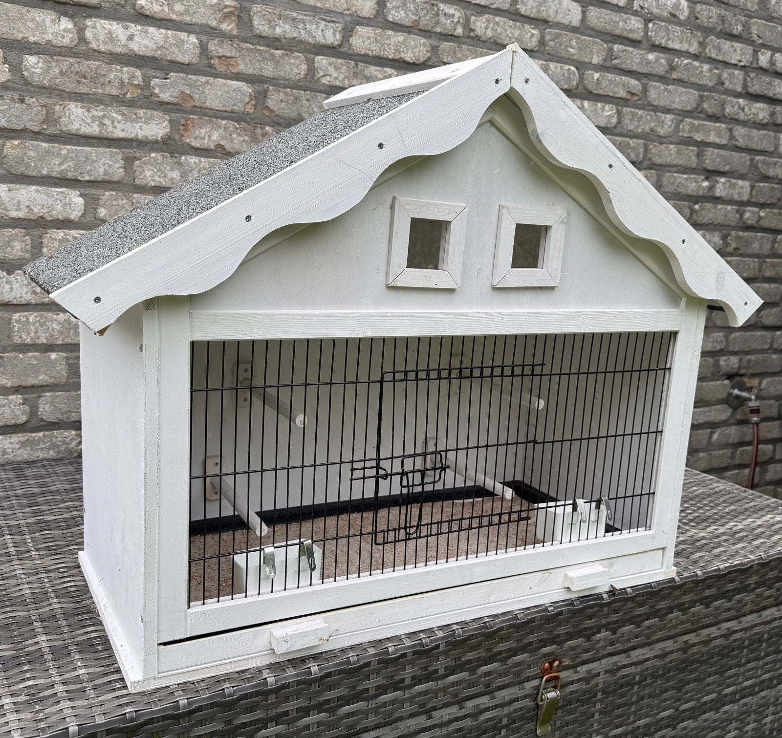 Nieuwe vogelkooi., Dieren en Toebehoren, Vogels | Hokken en Kooien, Ophalen, Nieuw, Hout, Vogelkooi