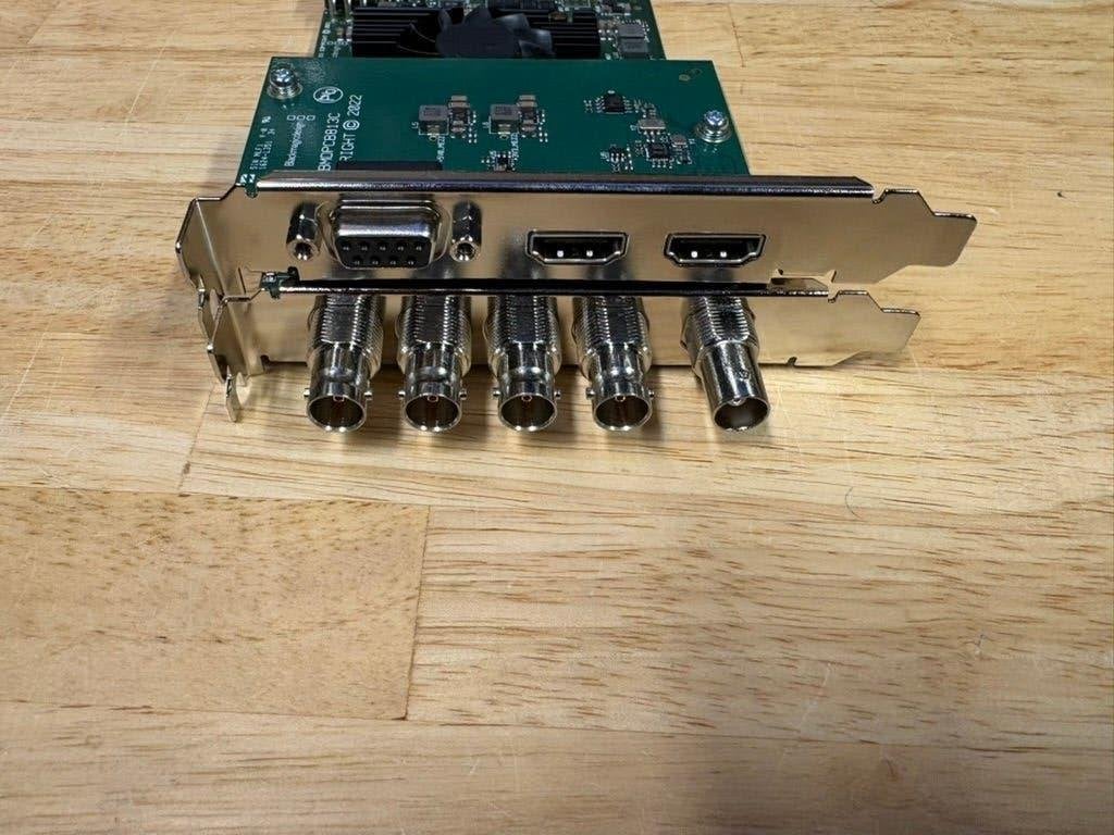 BlackMagic Decklink 8K Pro G2, Computers en Software, Videokaarten, Zo goed als nieuw, Overige chipsets, PCI, HDMI, Ophalen