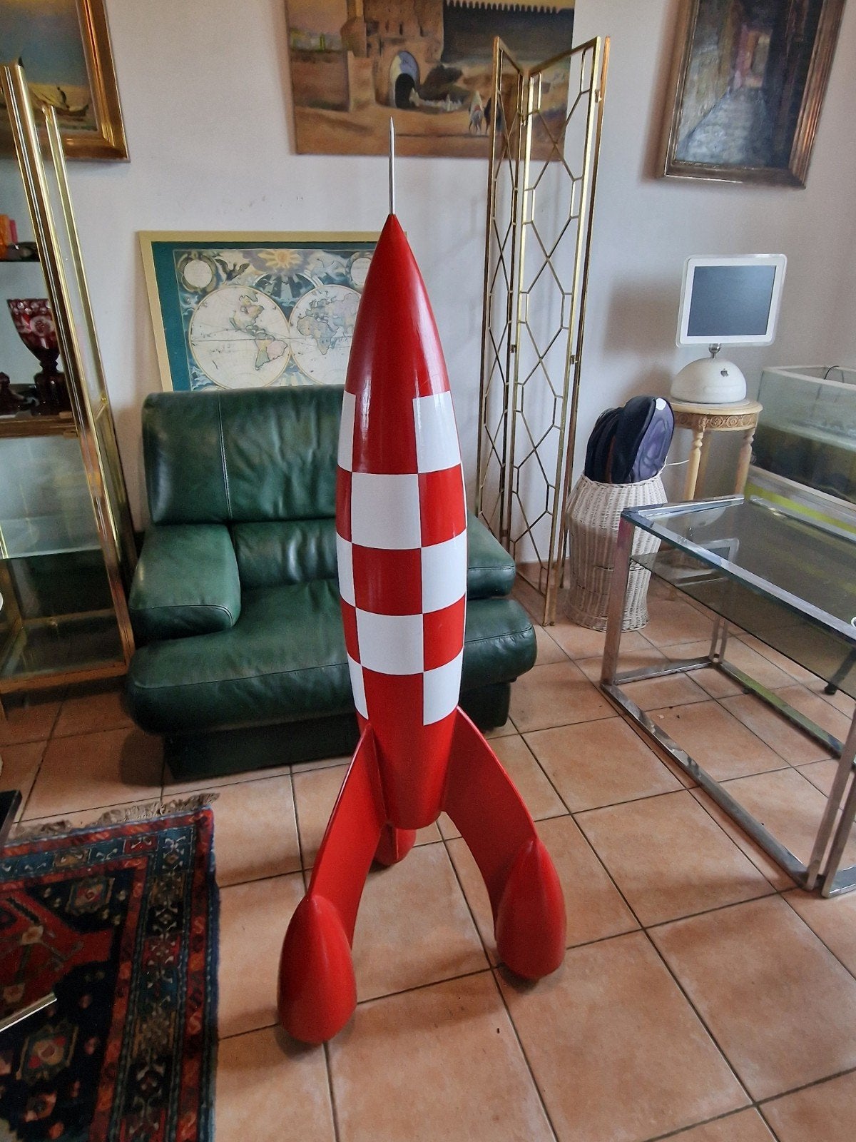 Fusèe Tinrin collection privè, Collections, Enlèvement ou Envoi, Tintin, Comme neuf, Statue ou Figurine