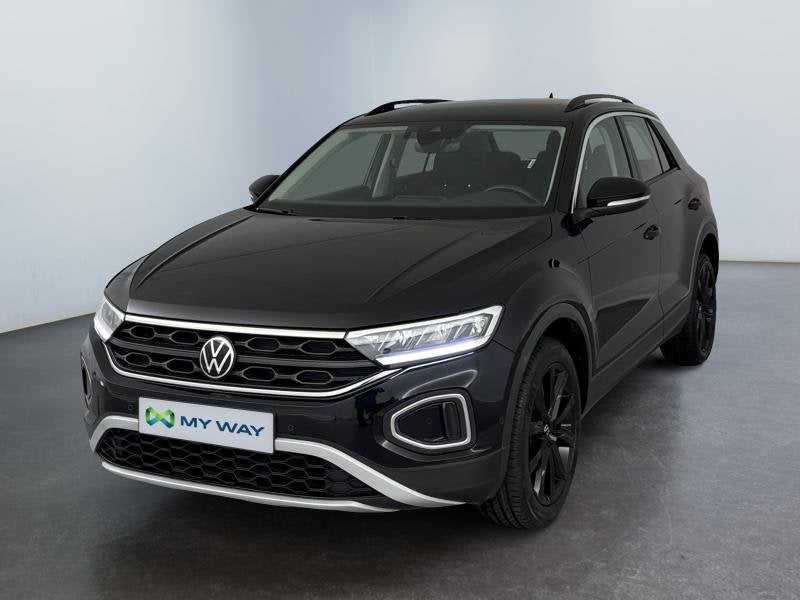 Volkswagen T-Roc Life | 1.0 TSI 110CH | Carplay | Caméra |, Auto's, Volkswagen, 116 pk, Zwart, 115 g/km, Bedrijf