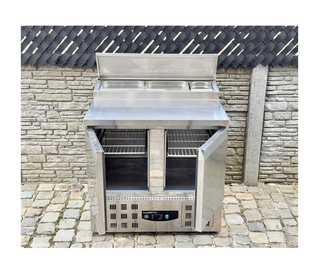 Frigo salade koelvitrine 3x1, Elektronische apparatuur, Koelkasten en IJskasten, Ophalen, Gebruikt