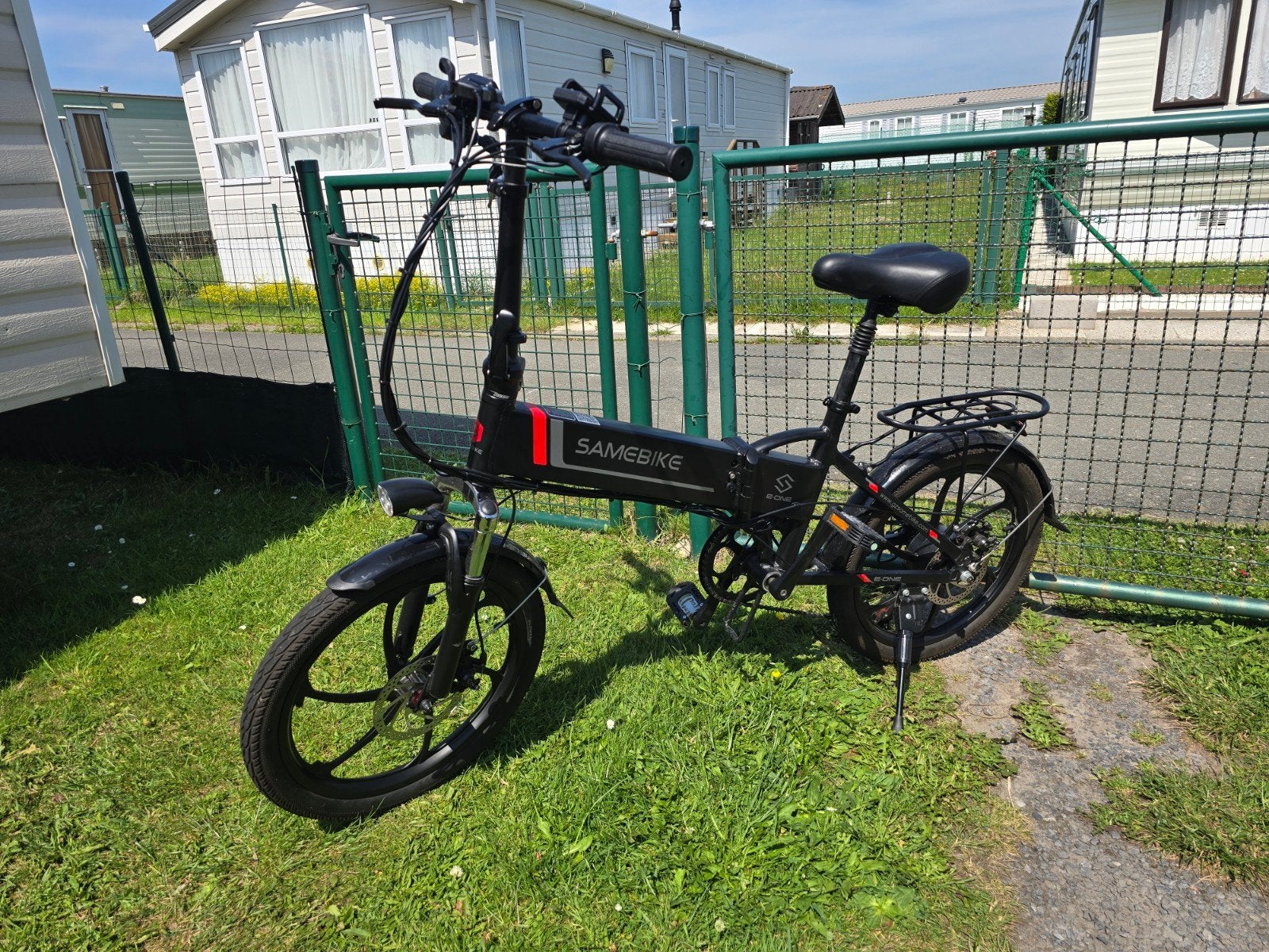 velo pliable electrique samebike avec accessoirs, Enlèvement