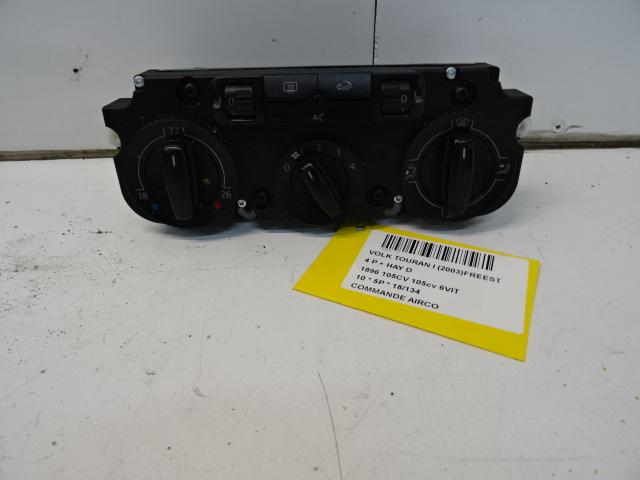 BEDIENINGSPANEEL AIRCO Touran (1T1 / T2) (1T1820045B), Gebruikt, Volkswagen