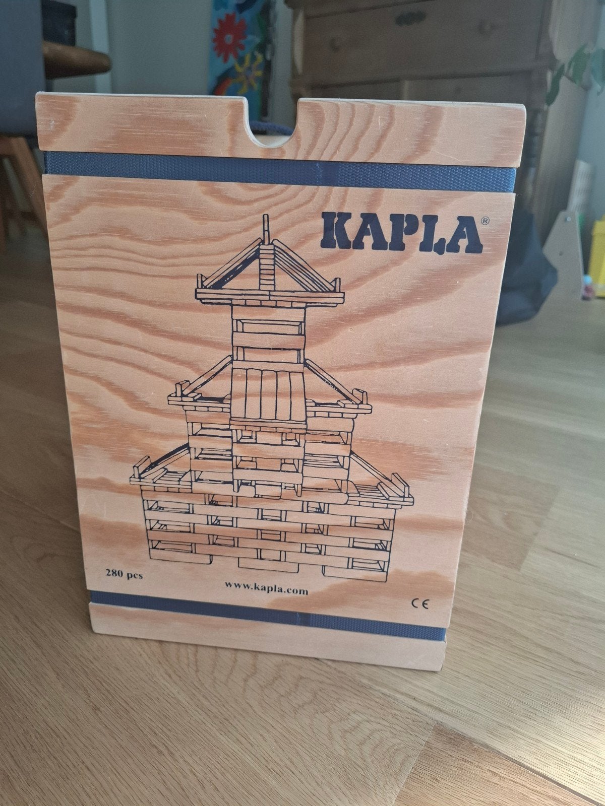 Kapla 280 stuks, Kinderen en Baby's, Speelgoed | Bouwstenen, Ophalen, Zo goed als nieuw, Overige merken