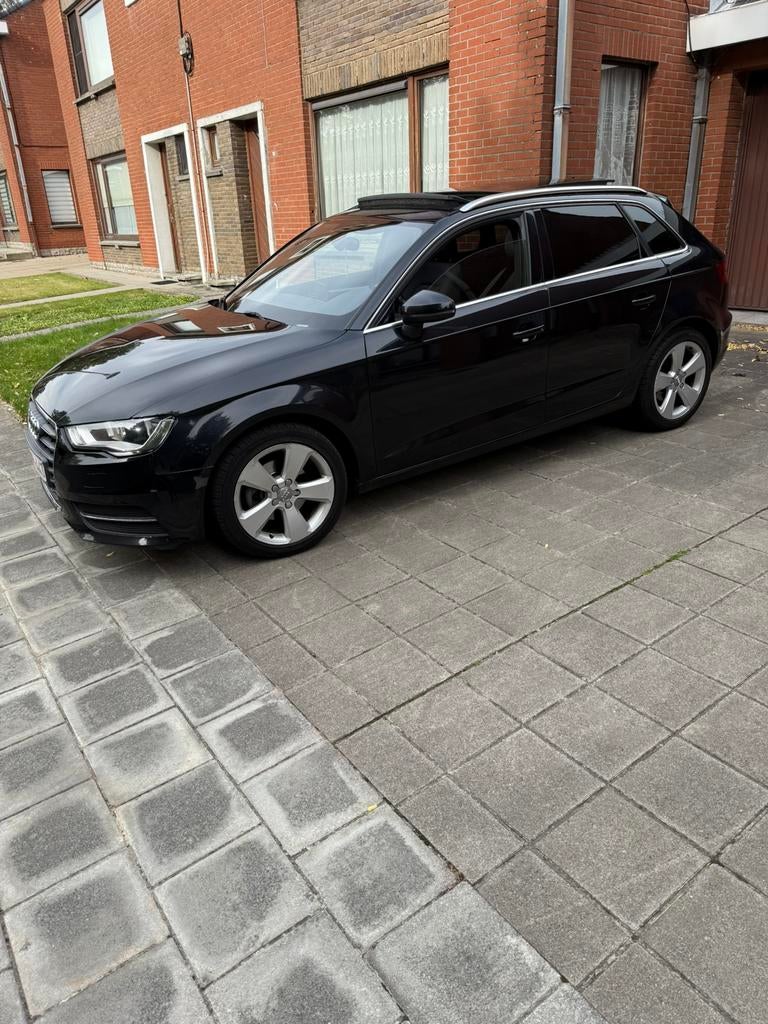 Audi A3, Auto's, Stof, Zwart, Zwart, 5 deurs
