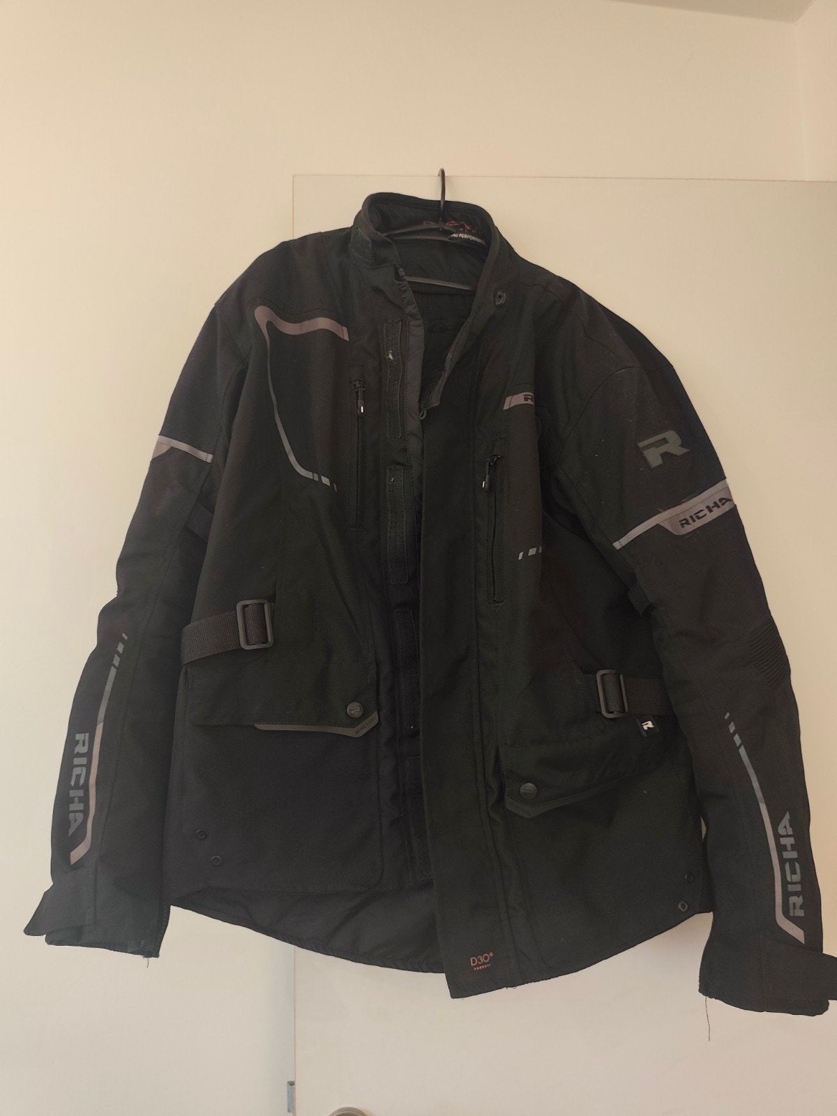 Richa motorpak vest + broek + bretellen, Motoren, Ophalen, Combipak, Dames, Richa