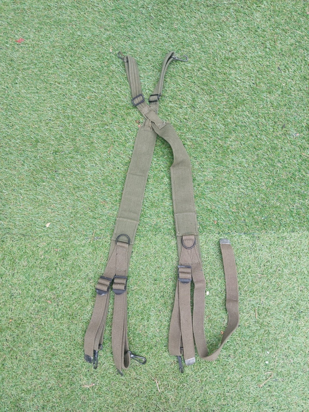 Bretelles de l'armée américaine WW2 M-1945, Enlèvement ou Envoi, Armée de terre, Vêtements ou Chaussures