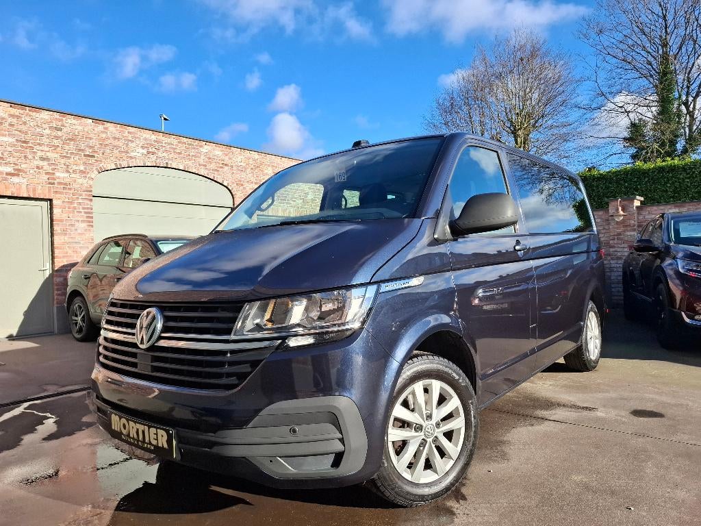 VW Multivan T6.1/ 7-ZITPLAATSEN,2.0TDi,Navi,App St,Pdc,Cc, Autos, Volkswagen, Entreprise, 7 places, 164 g/km, Noir