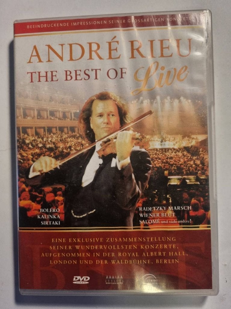 Andre Rieu The Best Of Live Box Set Classical Music Concert, Ophalen of Verzenden, Gebruikt