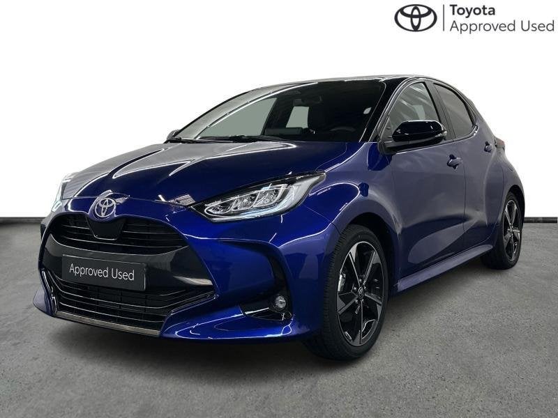 Toyota Yaris 130hp HEV Style BiTone | winter pack, Auto's, Automaat, Blauw, Start-stop-systeem, 1490 cc