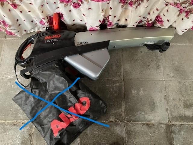 bladzuiger van Al-Ko, Tuin en Terras, Bladblazers, Ophalen, Gebruikt, Handgedragen, Al-ko