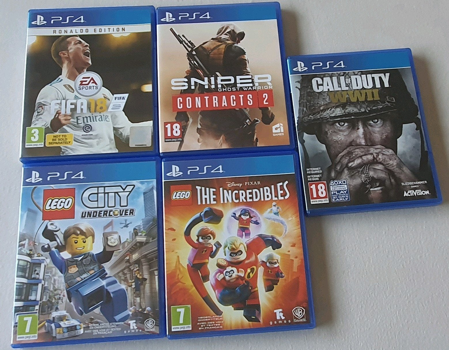 ps4 games allemaal krasvrij, Games en Spelcomputers, Ophalen