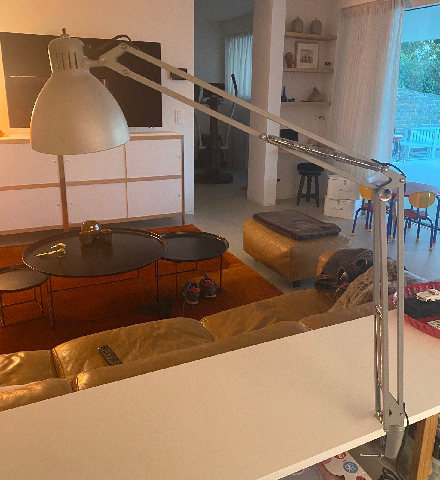 Vintage bureaulamp, Ophalen, Vintage, E27 (groot), Zo goed als nieuw