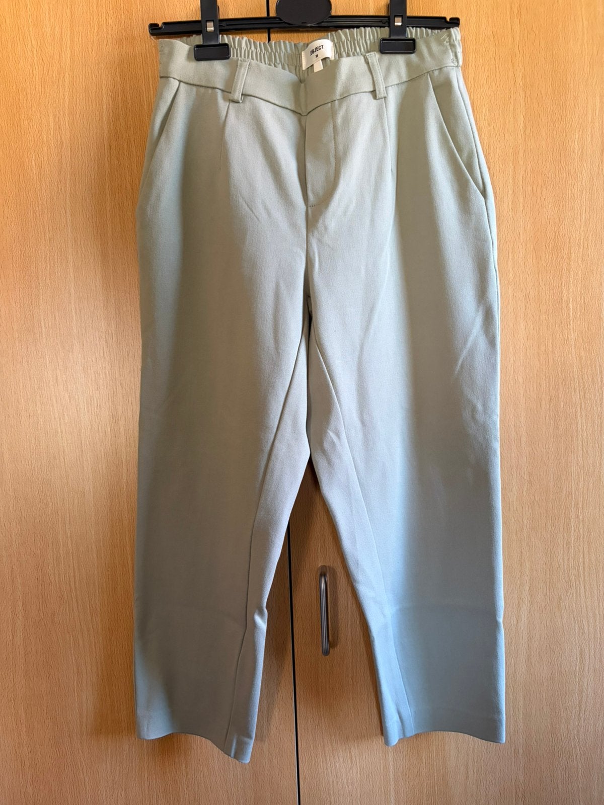 Lichtgroene broek Object maat 38, Maat 38/40 (M), Ophalen of Verzenden, Zo goed als nieuw, Lang
