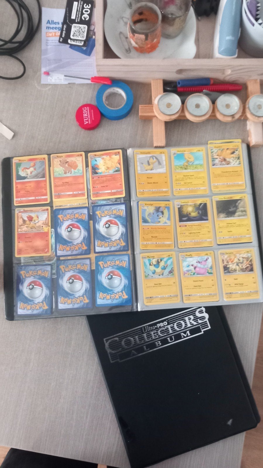 Pokemon kaarten, Ophalen