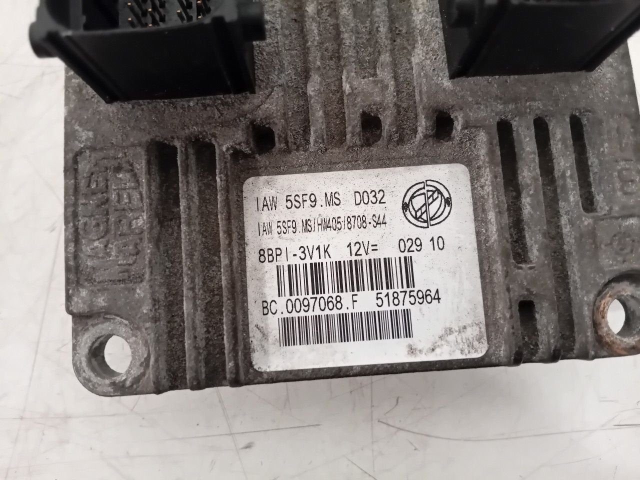 Computer motormanagement Fiat 500, Van der Ven Autorecycling B.V., Gebruikt, Ettenseweg 76, 4706 PB Roosendaal, The Netherlands