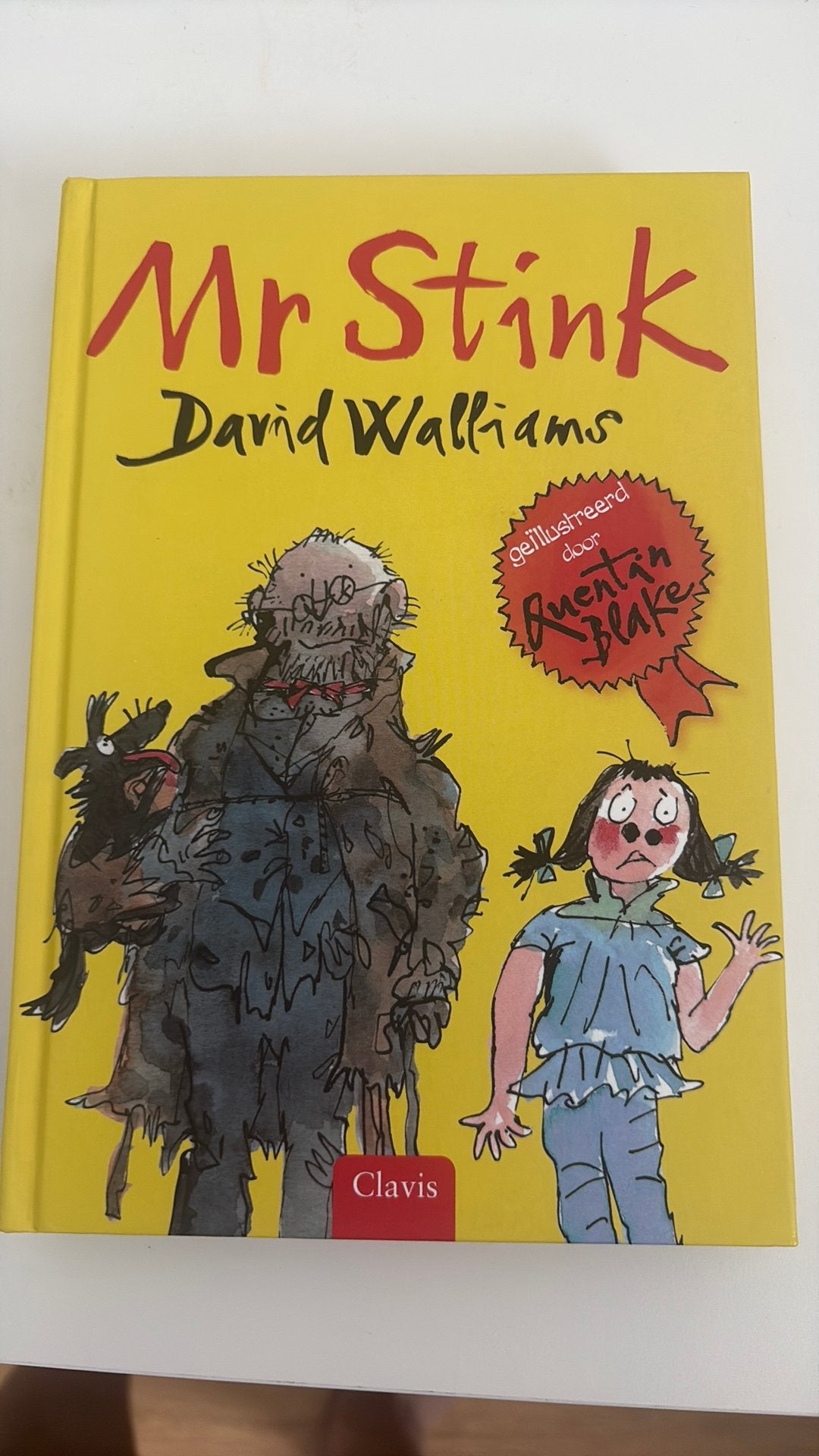 David Walliams - Meneer Stink, Ophalen, David Walliams