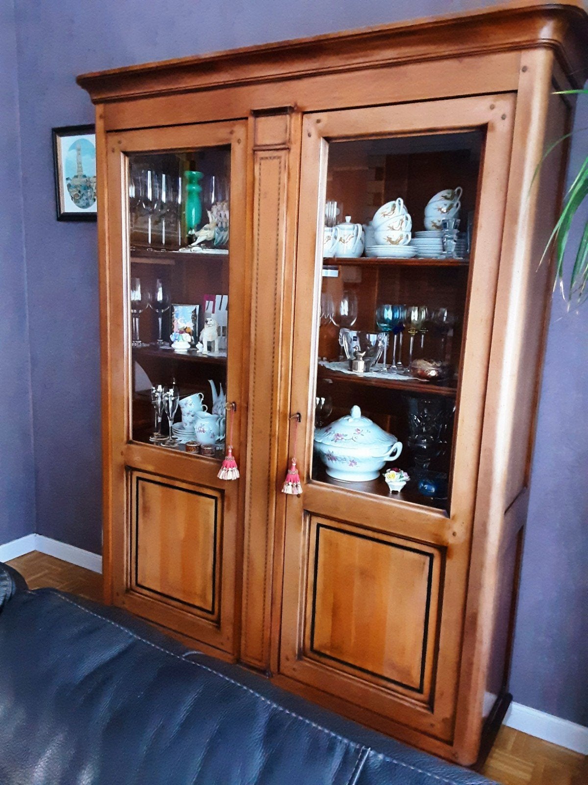 eetkamer kerselaar kopie antiek, Enlèvement, Utilisé, Klassiek