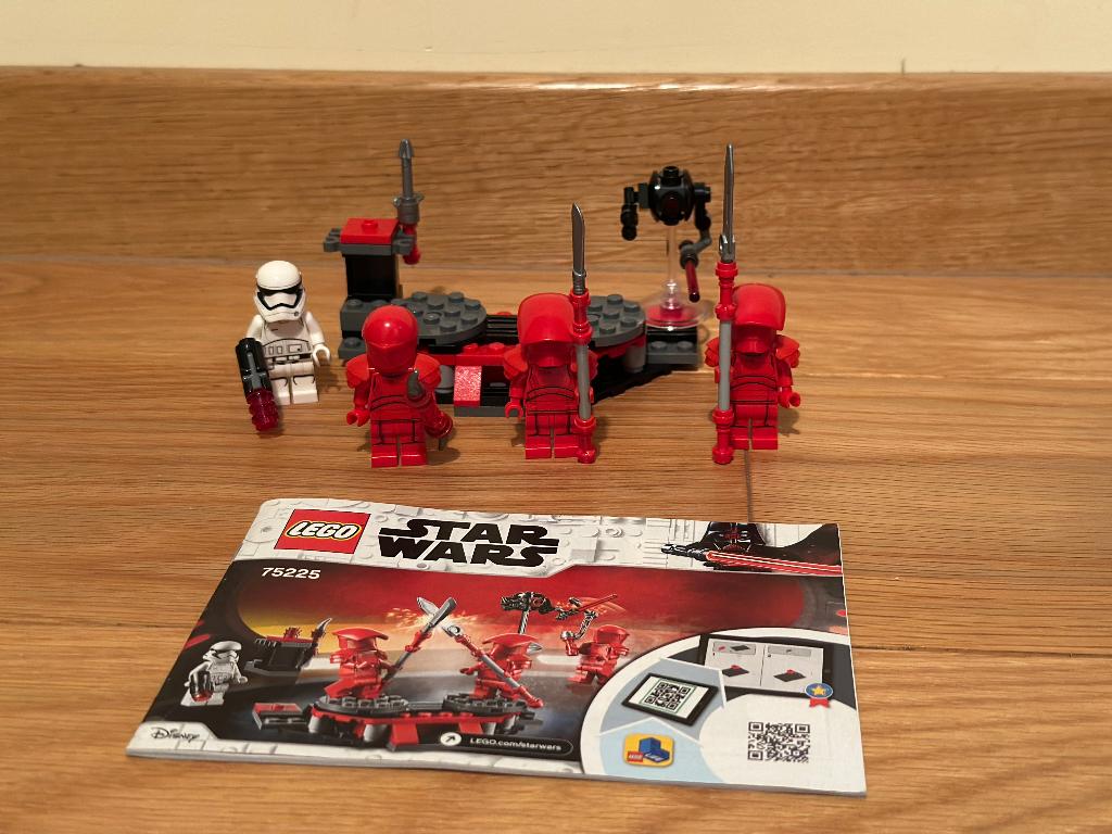 Lego Star Wars 75225 Elite Praetorian Guard Battle Pack, Lego, Ensemble complet, Instructions incluses, Utilisé