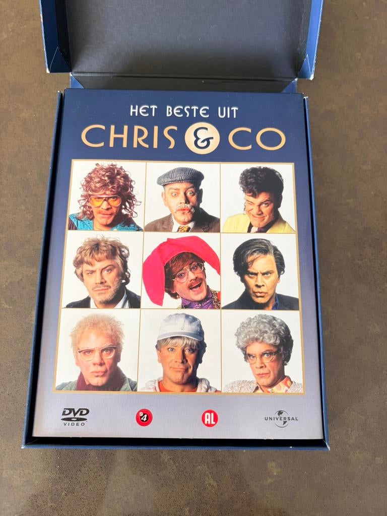 4 DVD box Het Beste uit Chris & Co, À partir de 6 ans, Enlèvement ou Envoi, Coffret, Comme neuf