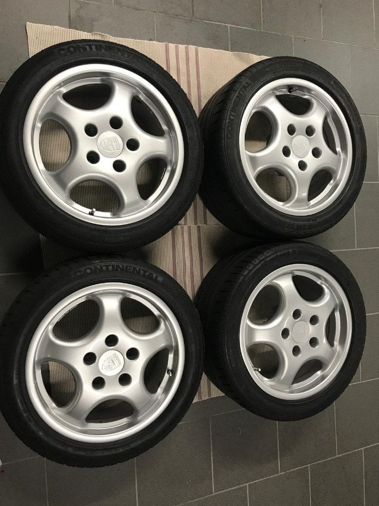 Jantes CUP Porsche 7 1/2 x17 et  9x17, Autos : Pièces & Accessoires, Enlèvement, 17 pouces, Pneus été, Pneus et Jantes