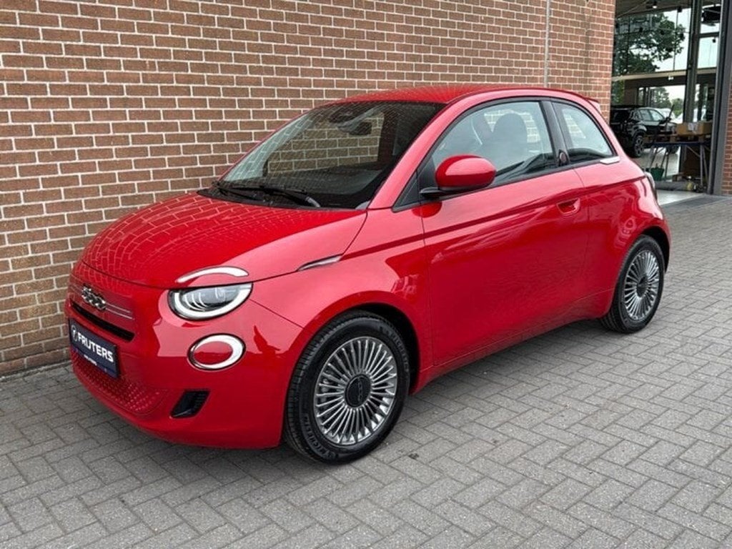 Fiat 500 1.0 Hybrid 65pk Torino, Rouge, Achat, Phares directionnels, Boîte manuelle