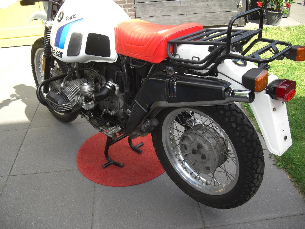 BMW R80G/S Paris Dakar  1987  Coll item.   Van 1e eigenaar, Motoren, Cardan-aandrijving, 2 cilinders, Motorrijbewijs A, Gebruikt