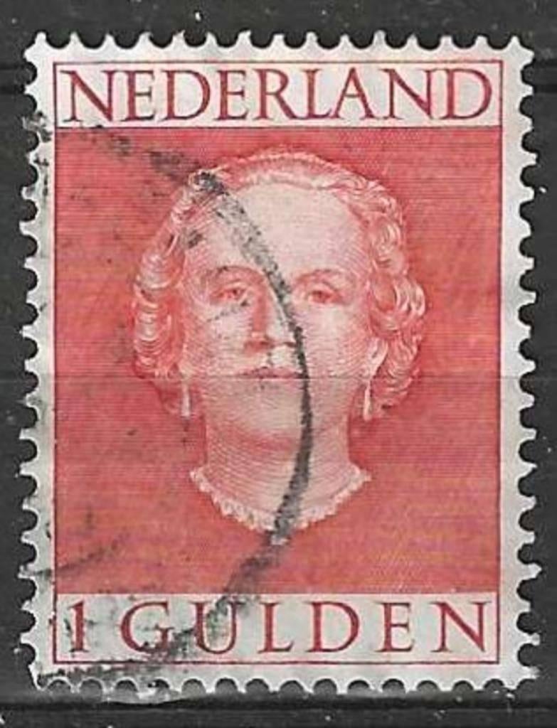 Nederland 1949-1950 - Yvert 524 - Koningin Juliana  (ST), Postzegels en Munten, Verzenden, Gestempeld