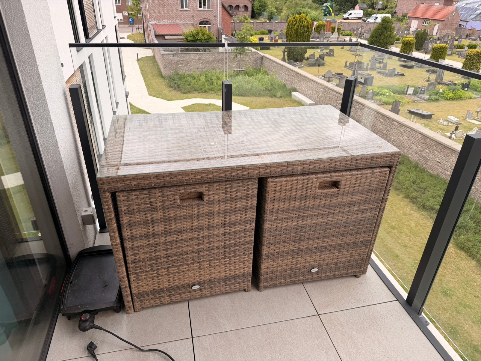 Tables et chaises de jardin, Jardin & Terrasse, Enlèvement, Comme neuf