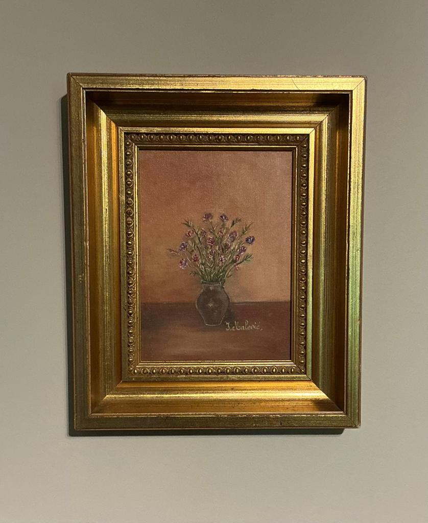 Lot 19. Peinture l'huile. 140/190. Cadre 220/270. Signé, Antiquités & Art, Art | Peinture | Classique, Enlèvement ou Envoi